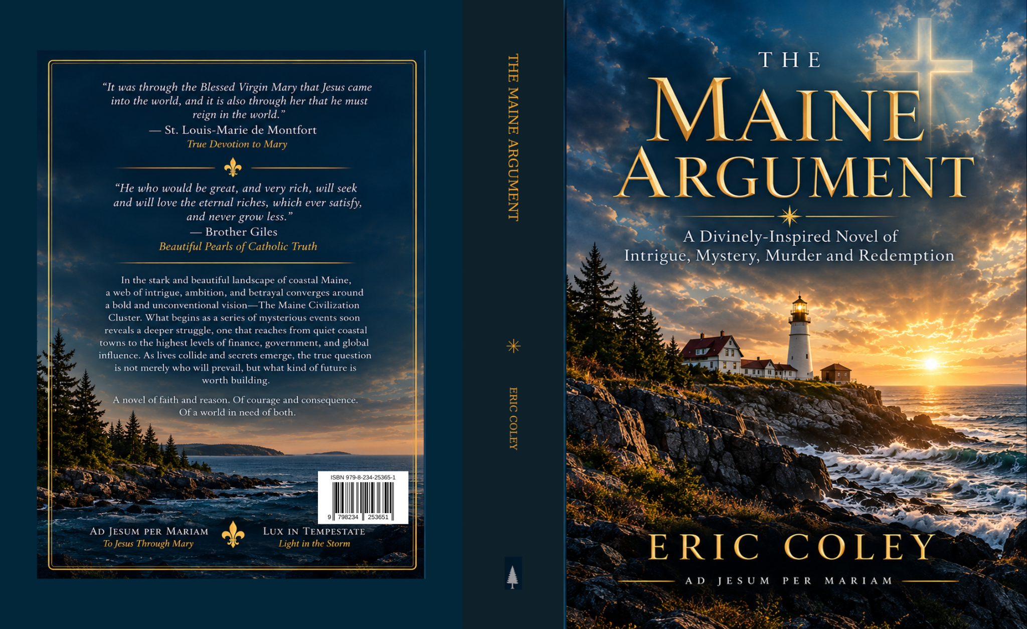 Front cover of The Maine Argument by Eric Coley